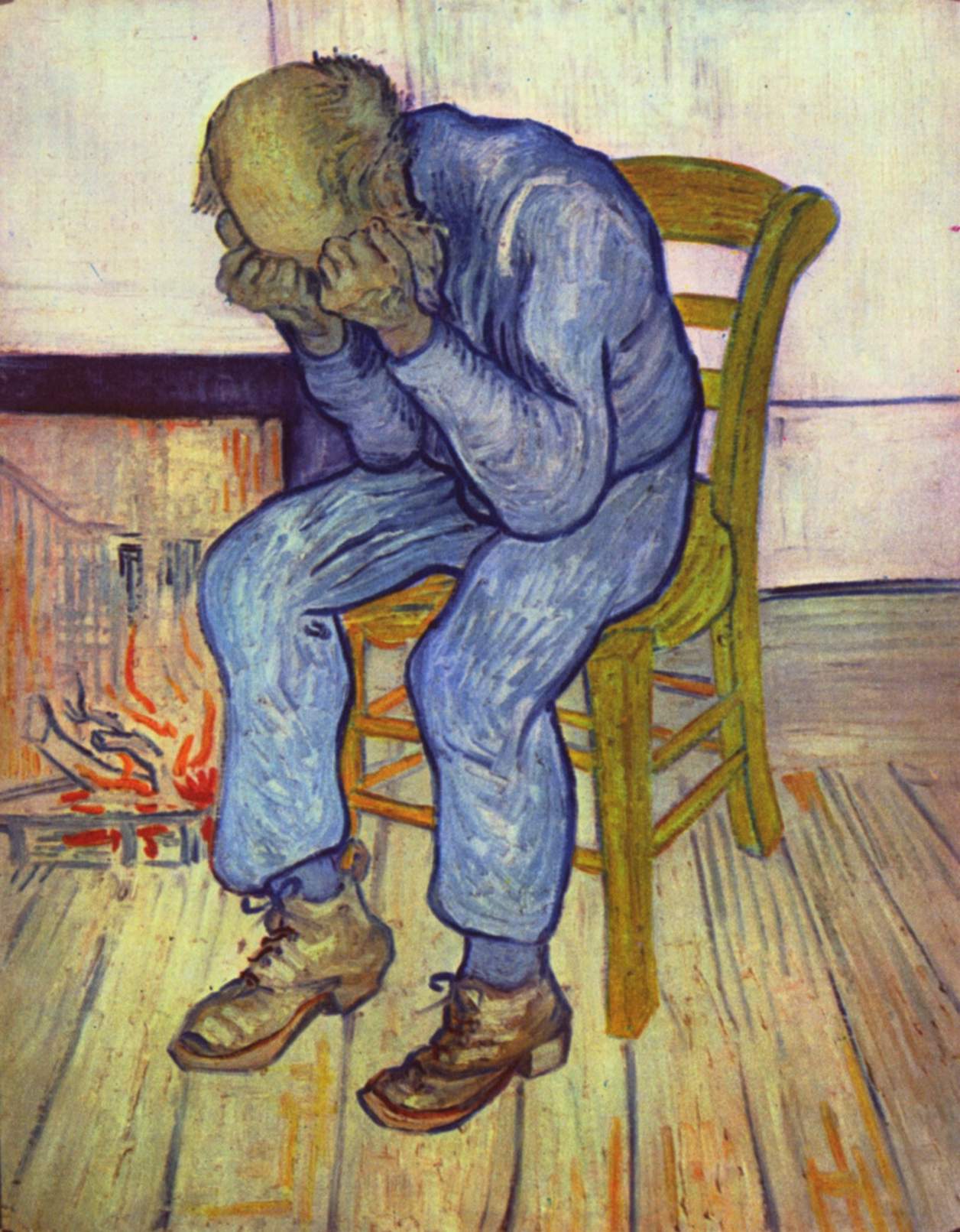 Vincent van Gogh - An der Schwelle zur Ewigkeit (https://upload.wikimedia.org/wikipedia/commons/3/38/Vincent_Willem_van_Gogh_002.jpg)